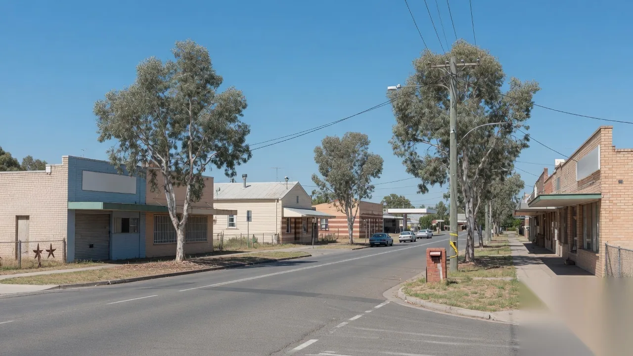 Melbourne suburban streetscape